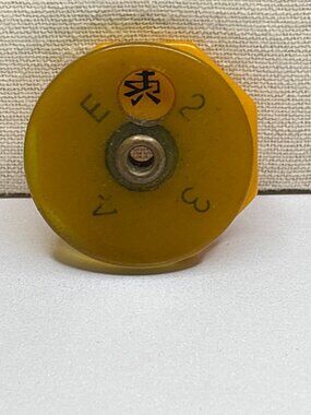 Rare Butterscotch Bakelite Mahjong Wind Indicator Tracker | Vintage Tracker
